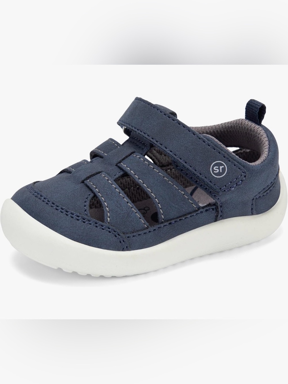 Stride Rite 360 Boys Amos Navy Sandals 5
